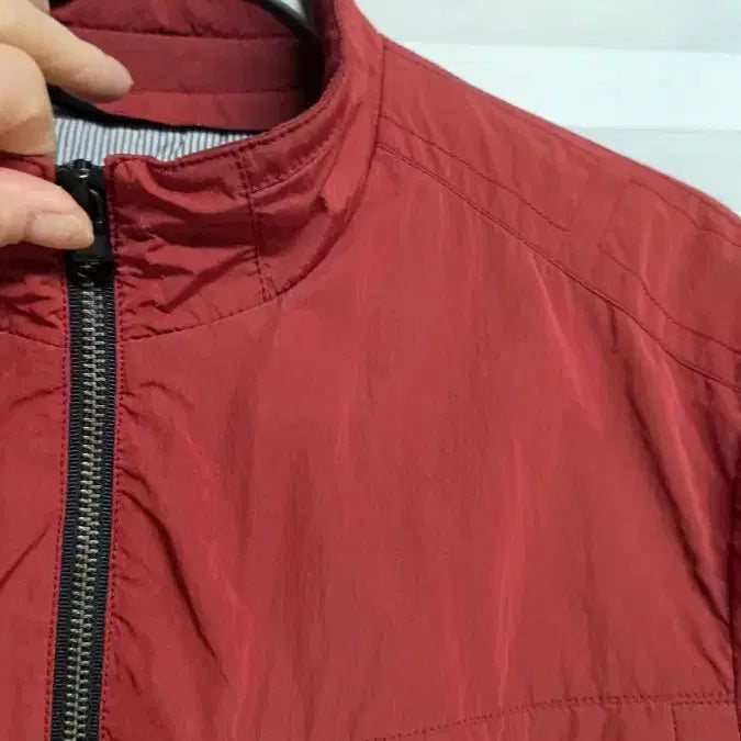 [BUNJANG] Indian Red Bomber Jacket / 남성 인디안 레드 남성 봄버 자켓