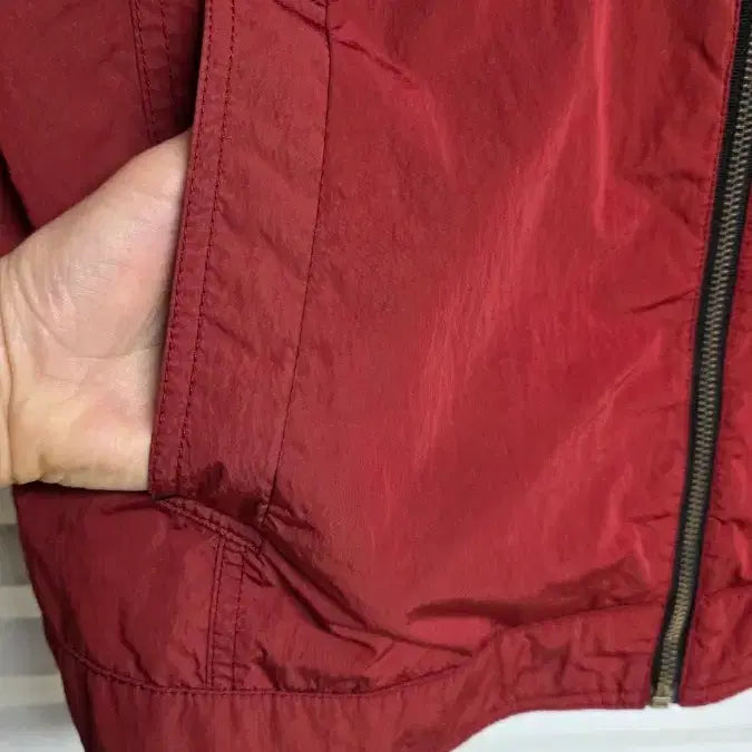 [BUNJANG] Indian Red Bomber Jacket / 남성 인디안 레드 남성 봄버 자켓