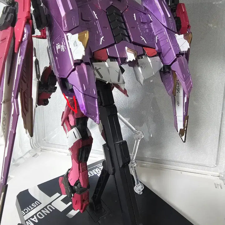 [BUNJANG] Bings Studio Justice Gundam Resin Conversion Painted Model / MG 저스티스 건담 빙고스튜디오 레진컨버전 도색작