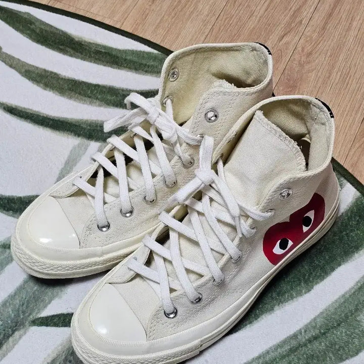 [BUNJANG] Comme des Garcons Converse Ivory 245 / 꼼데가르송 컨버스 아이보리 245(무배)