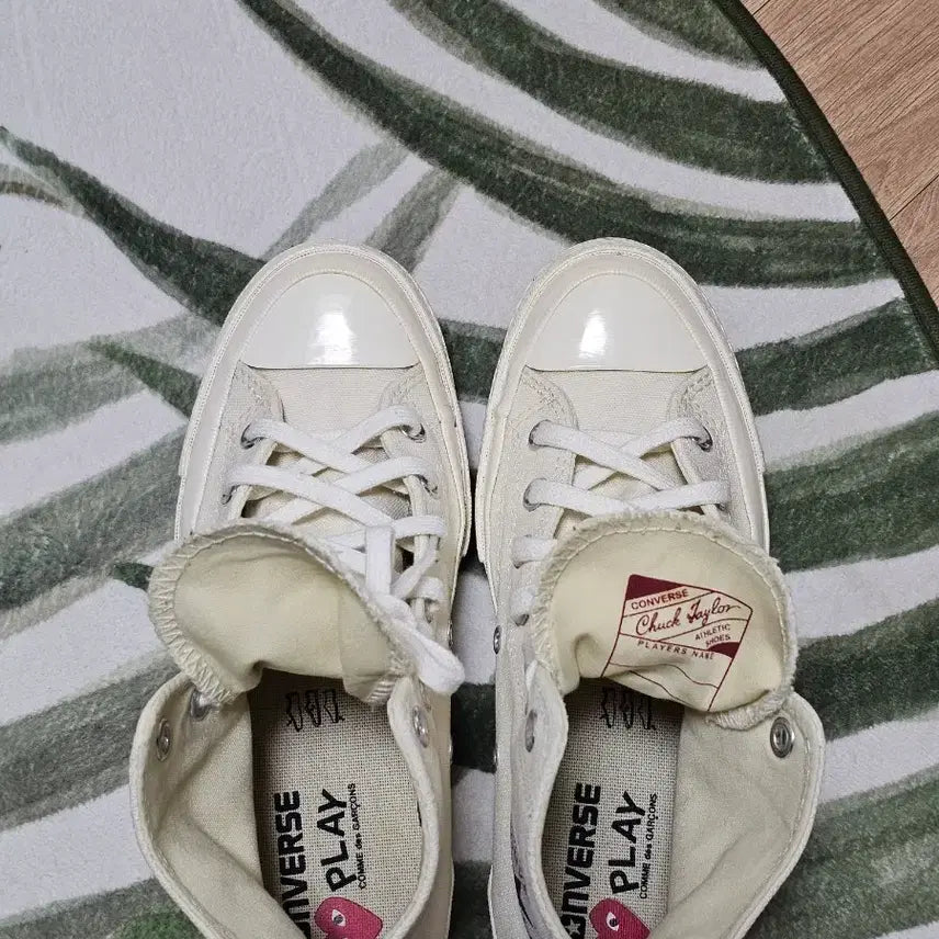 [BUNJANG] Comme des Garcons Converse Ivory 245 / 꼼데가르송 컨버스 아이보리 245(무배)