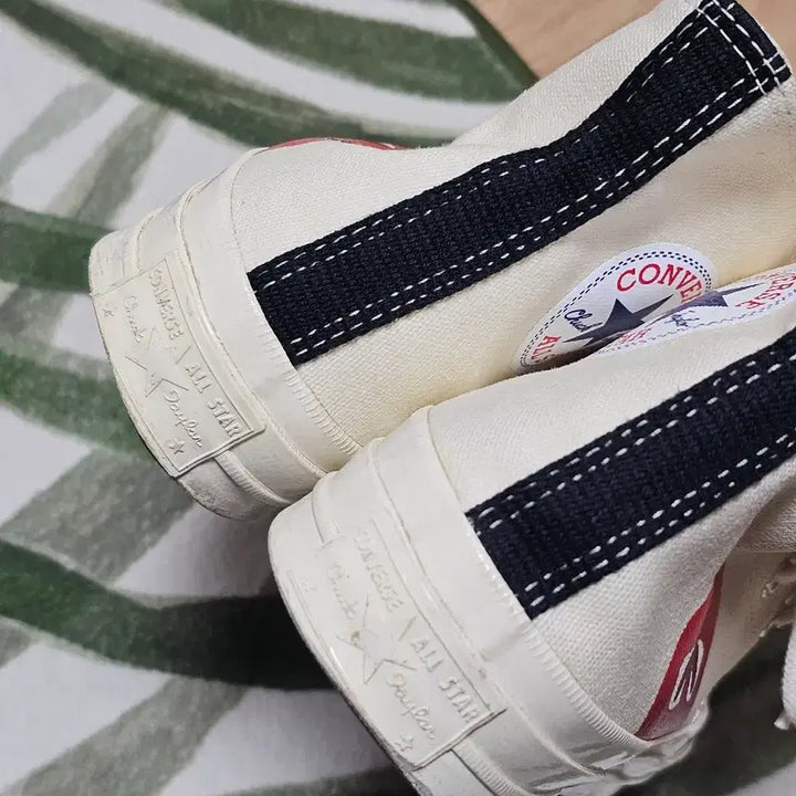 [BUNJANG] Comme des Garcons Converse Ivory 245 / 꼼데가르송 컨버스 아이보리 245(무배)