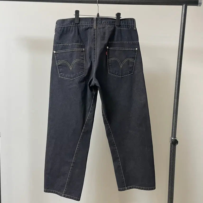 [BUNJANG] Levi's Engineer Black Denim Pants / (34) levis 리바이스 흑청 엔지니어드 데님 팬츠