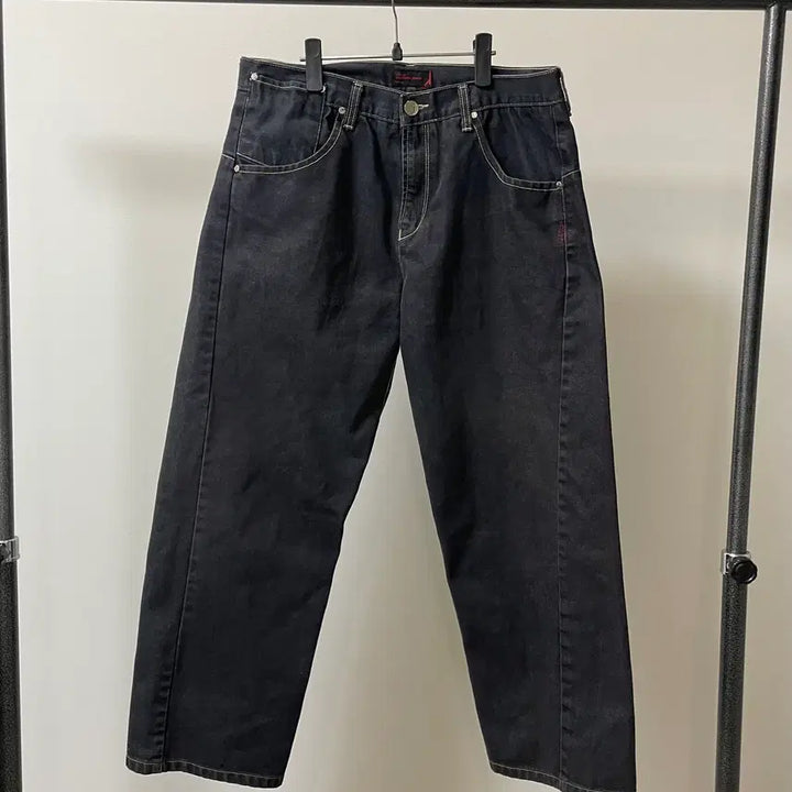 [BUNJANG] Levi's Engineer Black Denim Pants / (34) levis 리바이스 흑청 엔지니어드 데님 팬츠