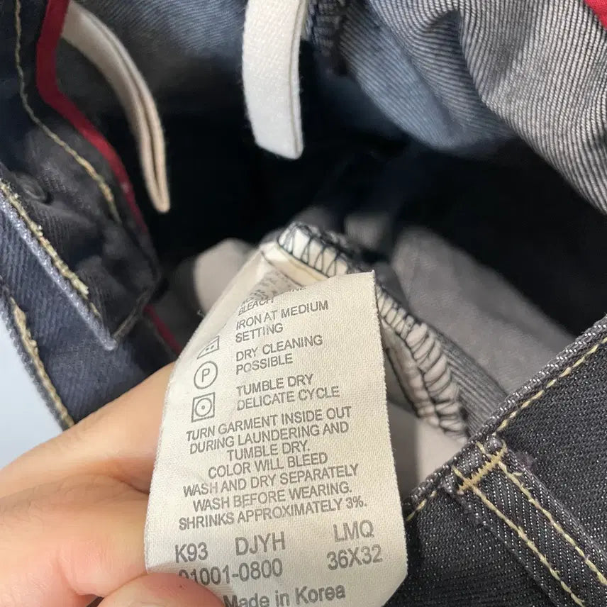 [BUNJANG] Levi's Engineer Black Denim Pants / (34) levis 리바이스 흑청 엔지니어드 데님 팬츠