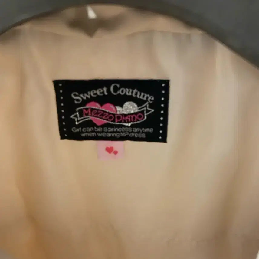[BUNJANG] Mezzo Piano Ribbon Padded Jacket / 희귀매물 메조피아노 리본 패딩 모리걸 로걀 헤이세이 땡땡이