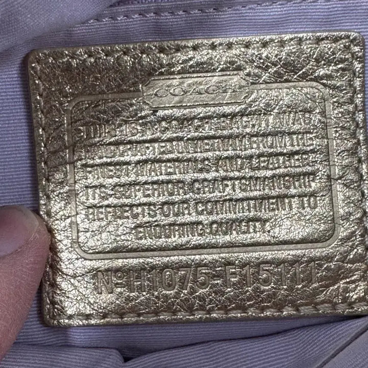 [BUNJANG] Coach Signature Shoulder Bag / 코치 시그니쳐 숄더백