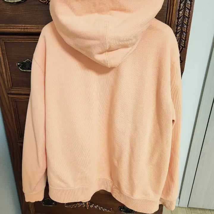 [SOLD OUT] 코치 COACH 테이핑 후드티 맨투맨 정품 21년제품 피치오렌지 xs