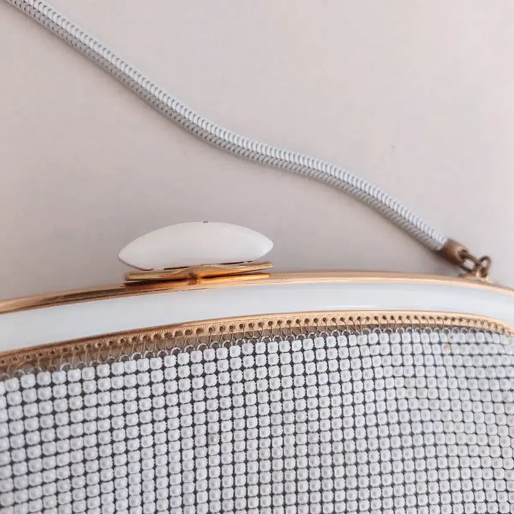 [BUNJANG] Mesh Tote Bag White / 메쉬 토트백 화이트