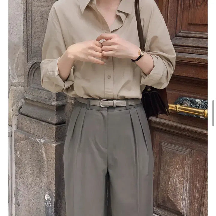 [BUNJANG] LENTO Seasonless Classic Belt - Top Gray / [슬로우앤드] LENTO 시즌리스 클래식 벨트 (belt) - 토프그레이