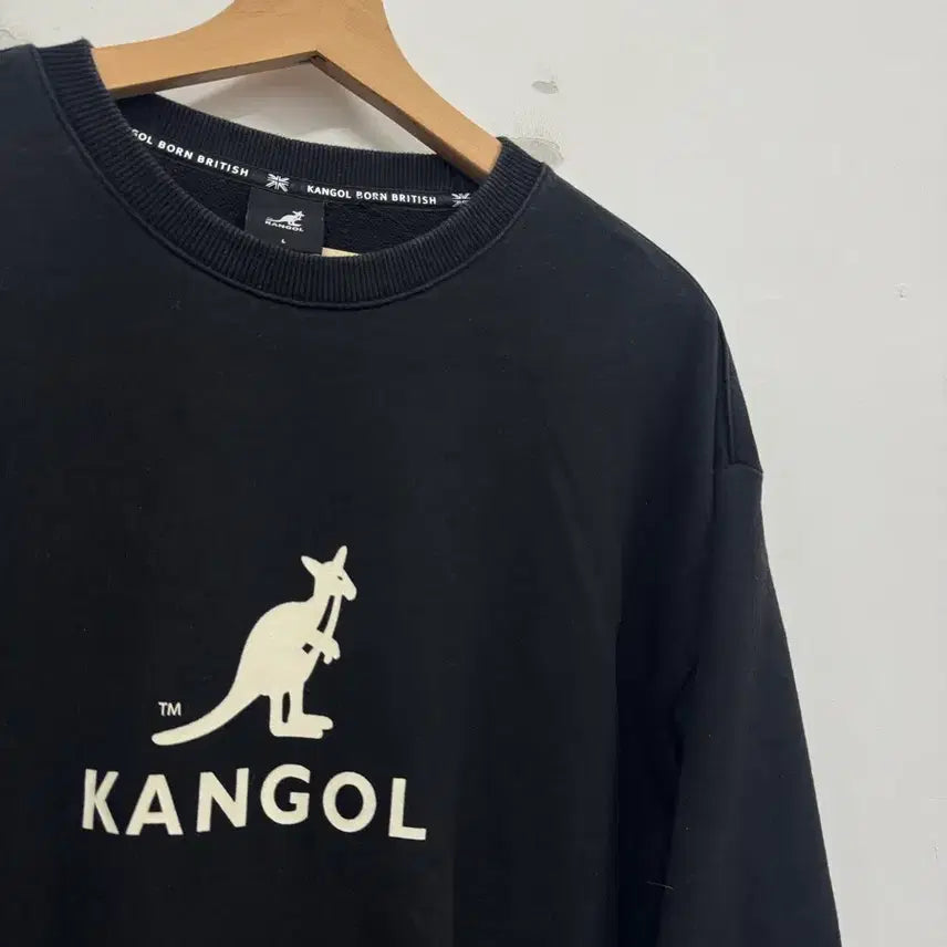[BUNJANG] KANGOL Big Logo Sweatshirt / (L)캉골 빅로고 맨투맨티