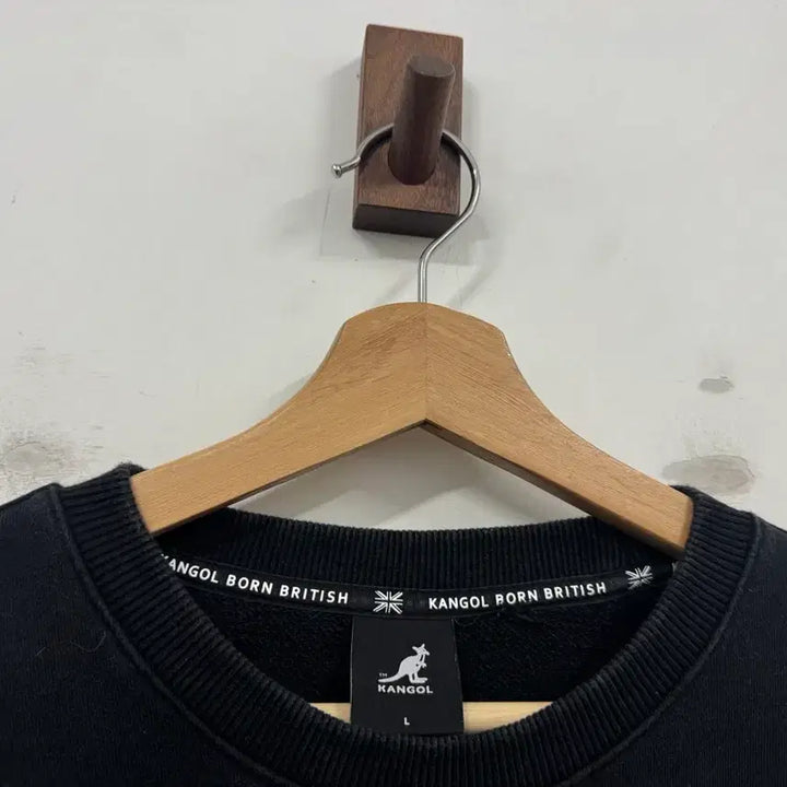 [BUNJANG] KANGOL Big Logo Sweatshirt / (L)캉골 빅로고 맨투맨티