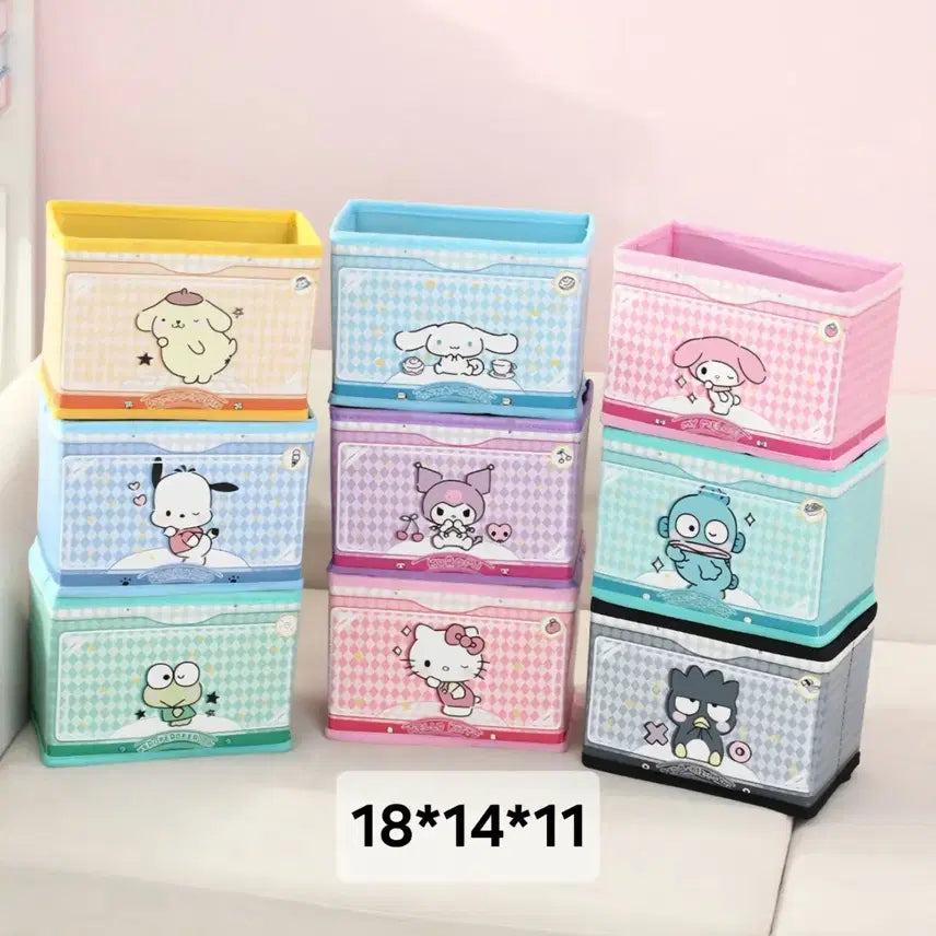 [BUNJANG] Sanrio Hangyodon Storage Box / 산리오 한교동 부직포 수납함 뚜껑없음