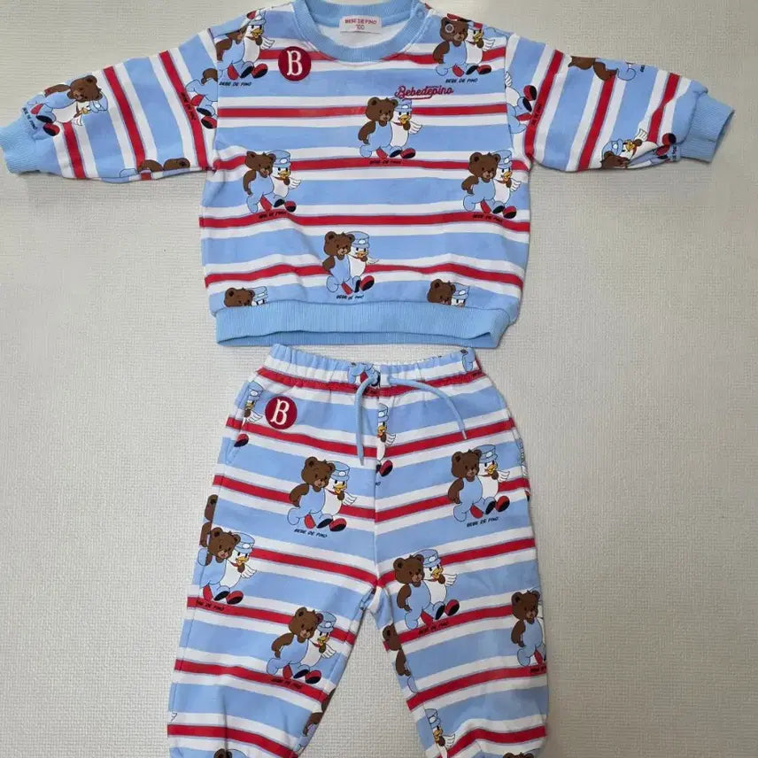 [BUNJANG] Bebe de Pino 100 Two-Piece Set / 베베드피노 100 상하세트