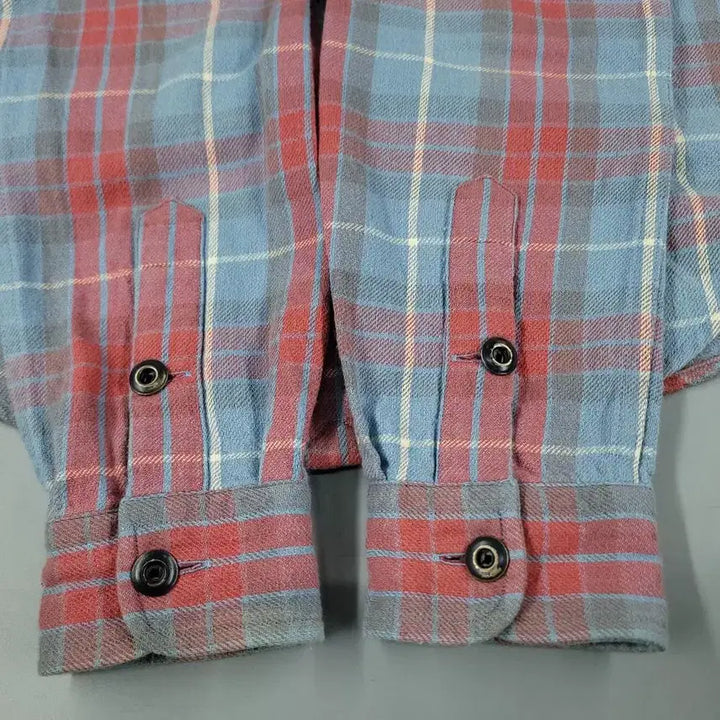 [BUNJANG] Polo Ralph Lauren Double Pocket Super Tartan Check / 폴로랄프로렌 두산 스카이블루 살몬핑크 화이트 배색 타탄체크 더블포켓 슈퍼
