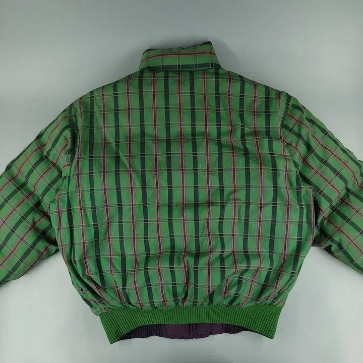 [BUNJANG] Jack Nicklaus Kolon Sangsa 00s Reversible Check Pattern Golf Jacket / 잭니클라우스 코오롱상사 00s 퍼플 그린 블랙 리버시블 배색 체크패턴 골