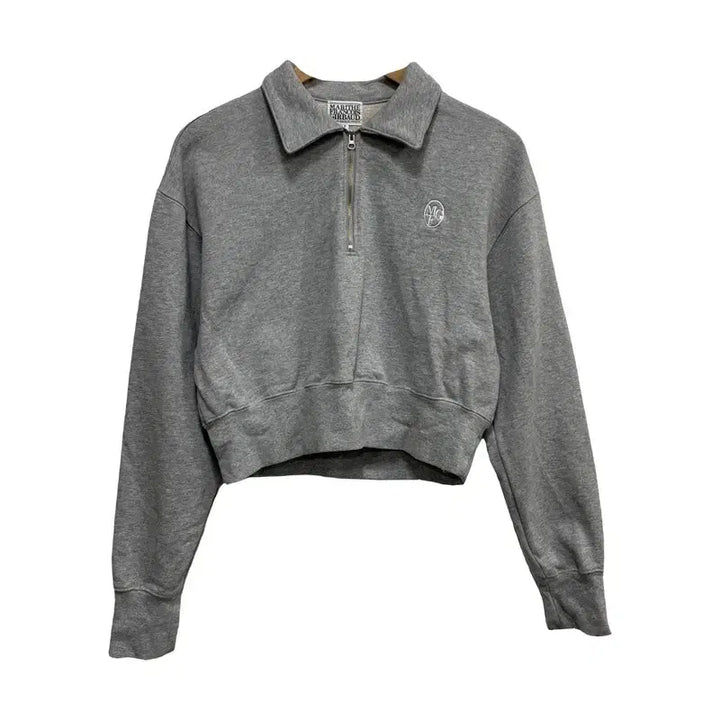 [BUNJANG] Marithe Francois Girbaud Cotton Half-Zip Sweatshirt / 여S/마리떼 프랑소와 저버 코튼 반집업 맨투맨