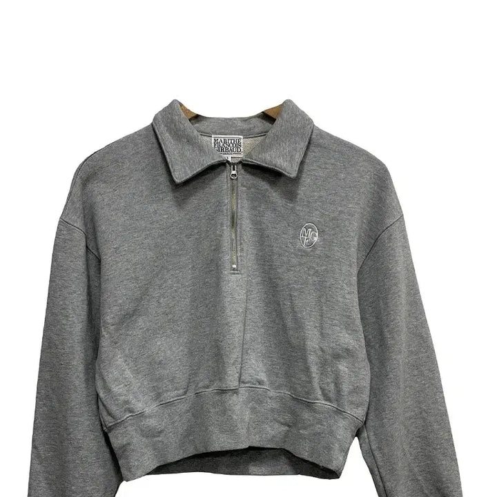[BUNJANG] Marithe Francois Girbaud Cotton Half-Zip Sweatshirt / 여S/마리떼 프랑소와 저버 코튼 반집업 맨투맨