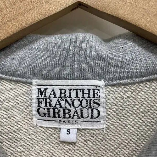 [BUNJANG] Marithe Francois Girbaud Cotton Half-Zip Sweatshirt / 여S/마리떼 프랑소와 저버 코튼 반집업 맨투맨