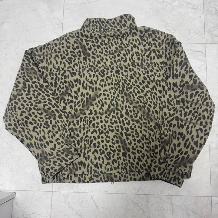 [BUNJANG] Cutie8 Garments Leopard Harrington Jacket / 큐티에잇 가먼츠 레오파드 해링턴 자켓 새제품 싸게 팔아요
