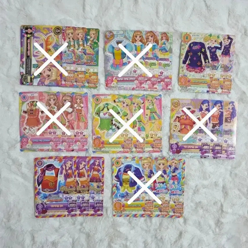 [BUNJANG] Aikatsu! School Look Card Set / 아이엠스타 아이카츠 카드 세트 스쿨룩 프레 드림아카 프리파라