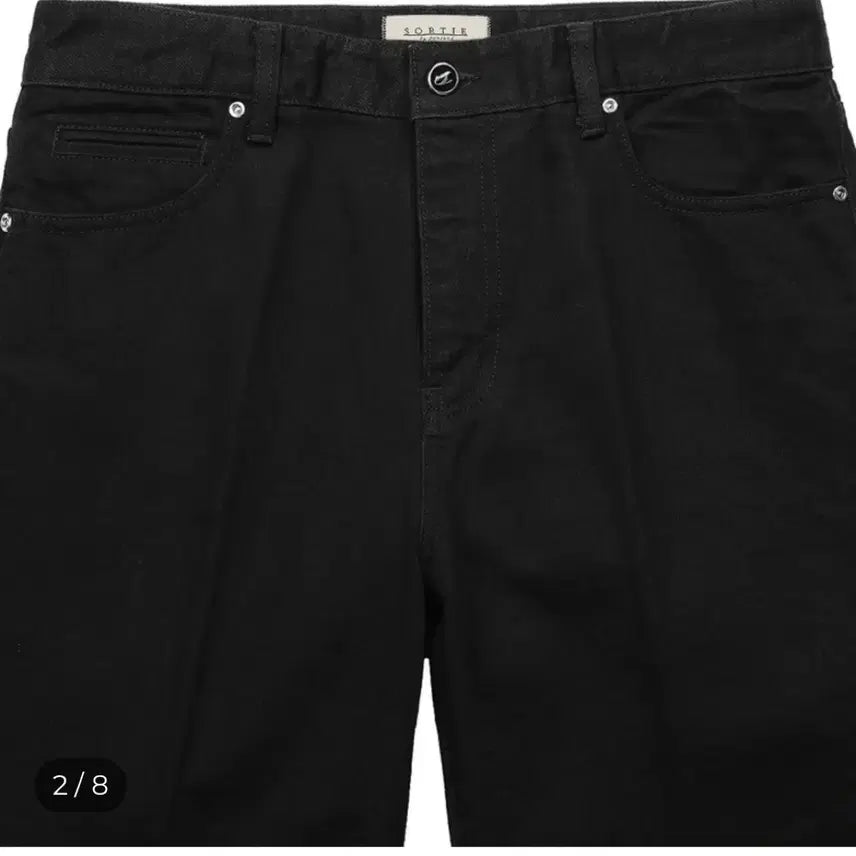 [BUNJANG] Sortie 303 Deep Black Cone Denim Jean / Sortie 솔티 303 Deep Black Cone denim Jean
