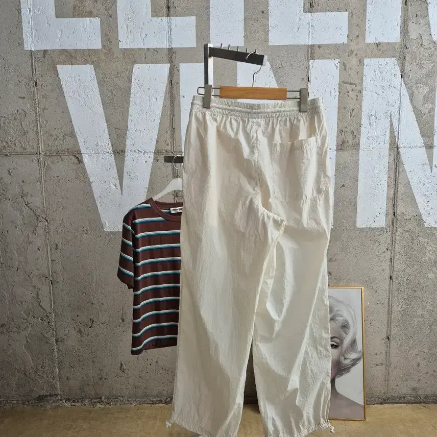 [BUNJANG] Codegraphy Ivory Jogger Training Pants / 코드그라피 아이보리 조거 트레이닝 바지