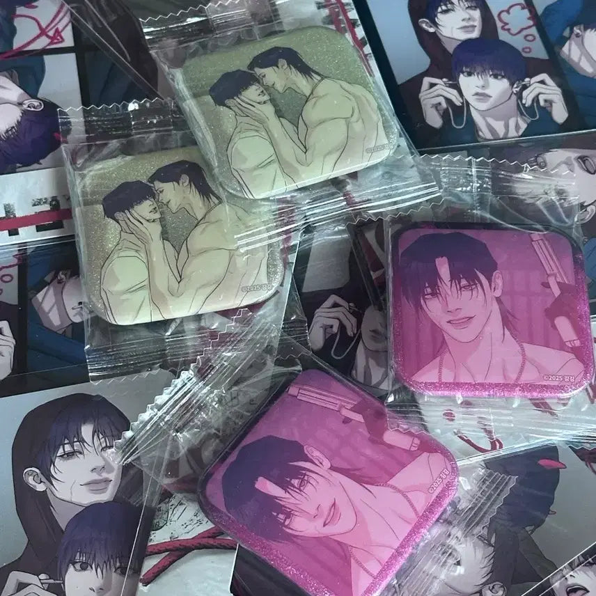 [BUNJANG] AB6IX Daehwi and Daekwang Twin Film Bundle Set + Can Badge / 조개소년 쌍디 대휘대광 트윈필름 드볼+ 캔뱃지일괄