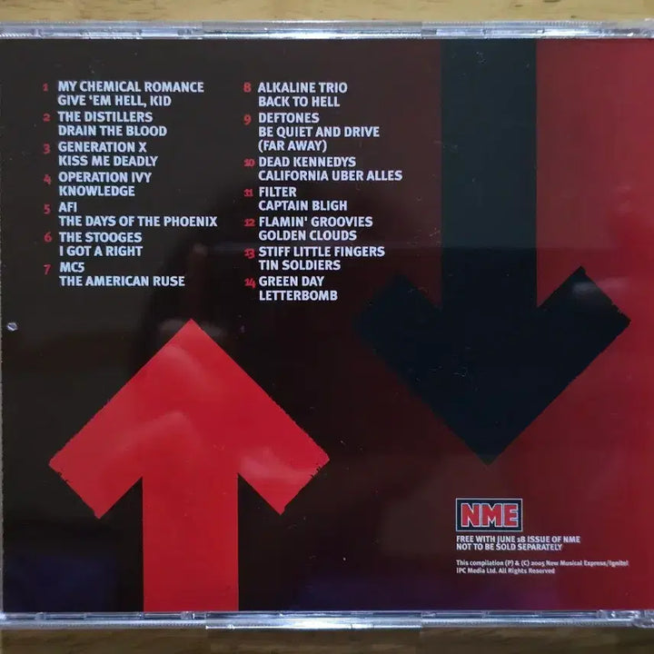 [BUNJANG] NME Green Day Compilation CD Album / CD 음반 NME Green Day Present Punk 영국반