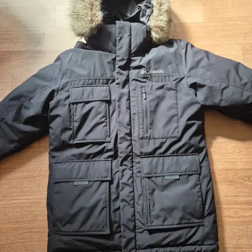 [SOLD OUT] 컬럼비아 구스 패딩 블랙XL