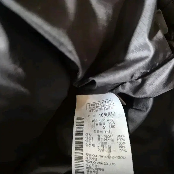 [SOLD OUT] 컬럼비아 구스 패딩 블랙XL