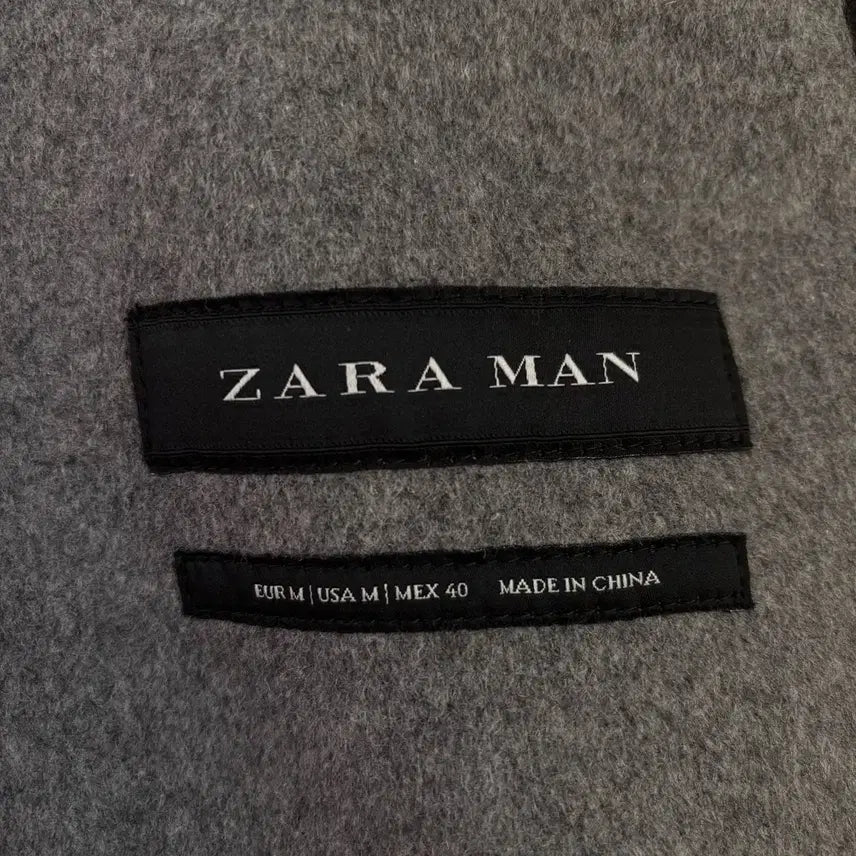 [BUNJANG] ZARA Grey Coat - Men&