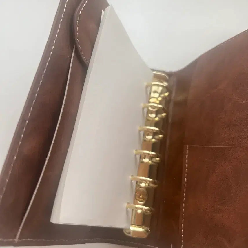 [BUNJANG] Snoopy Leather Diary / 스누피 가죽 다이어리