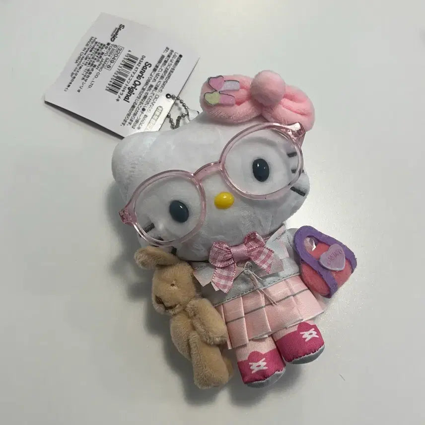[BUNJANG] Sanrio Hello Kitty Plush Toy Set / 새상품) 산리오 헬로키티 안경키티 교복키티 토끼인형 갸루키티 인형