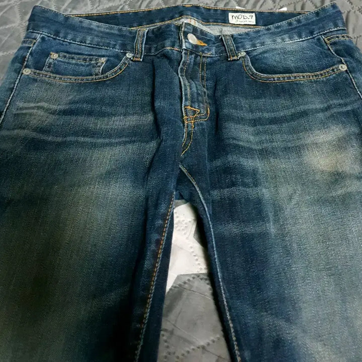 [BUNJANG] Mod9 MOD3 Washed Denim Pants / 모드나인 클래식 MOD3 워시드 데님팬츠 (31)