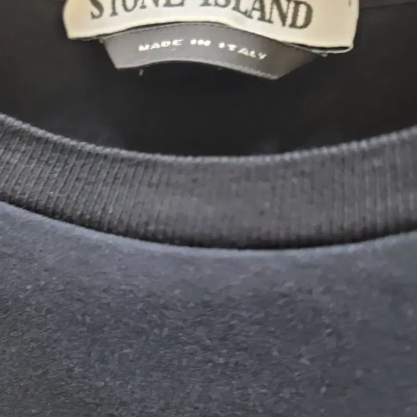 [BUNJANG] Stone Island Long Sleeve T-Shirt / 스톤아일랜드 블랙 긴팔 티셔츠