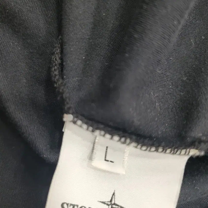 [BUNJANG] Stone Island Long Sleeve T-Shirt / 스톤아일랜드 블랙 긴팔 티셔츠