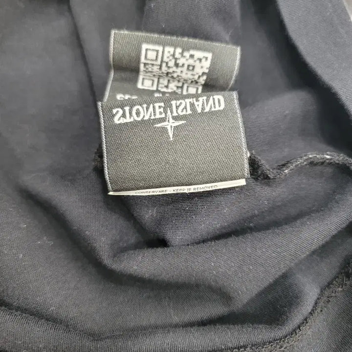 [BUNJANG] Stone Island Long Sleeve T-Shirt / 스톤아일랜드 블랙 긴팔 티셔츠