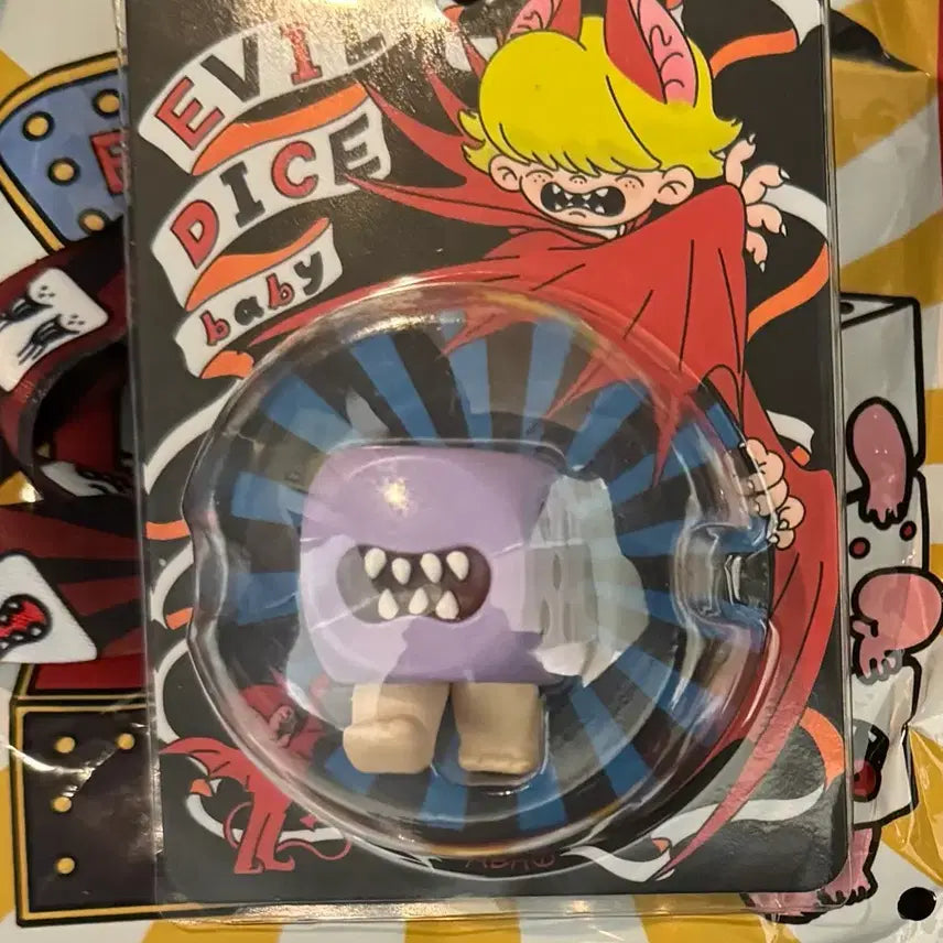 [BUNJANG] Chic Abao Evil Dice Art Toy Figure / *시크* 아바오 이블 다이스 주사위 아트토이 피규어 에빌