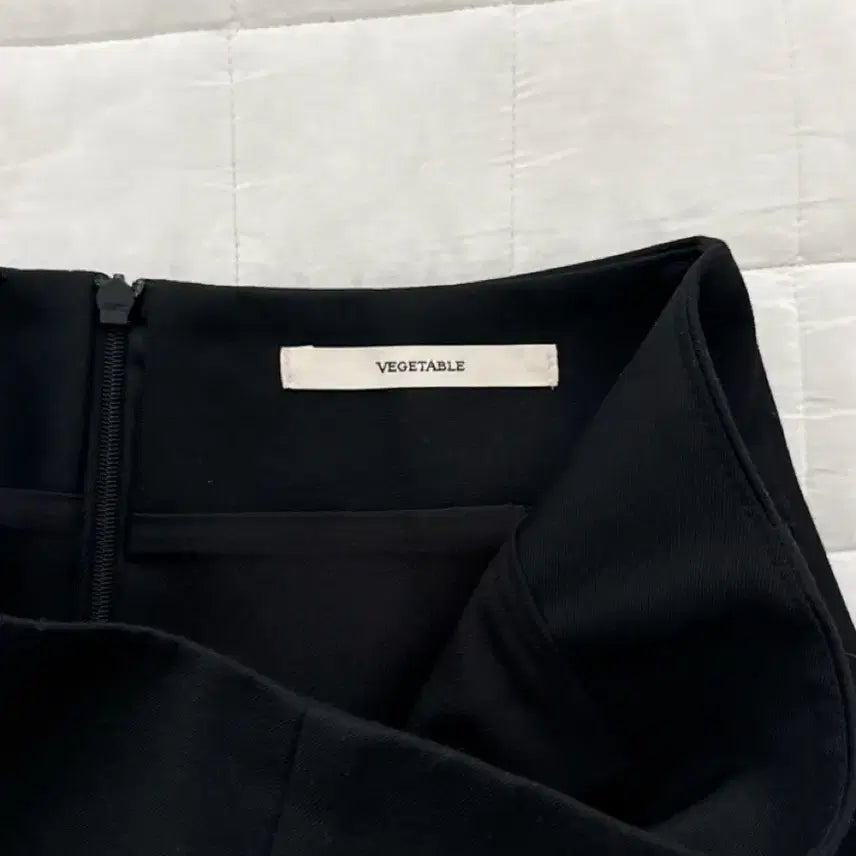[BUNJANG] Vegetable Basic Black Skirt / 베지터블 기본 블랙 스커트