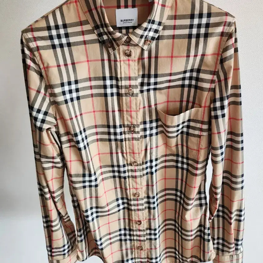 [BUNJANG] Burberry Vintage Check Button Down Shirt / 버버리 빈티지 체크버튼 다운셔츠 8022284