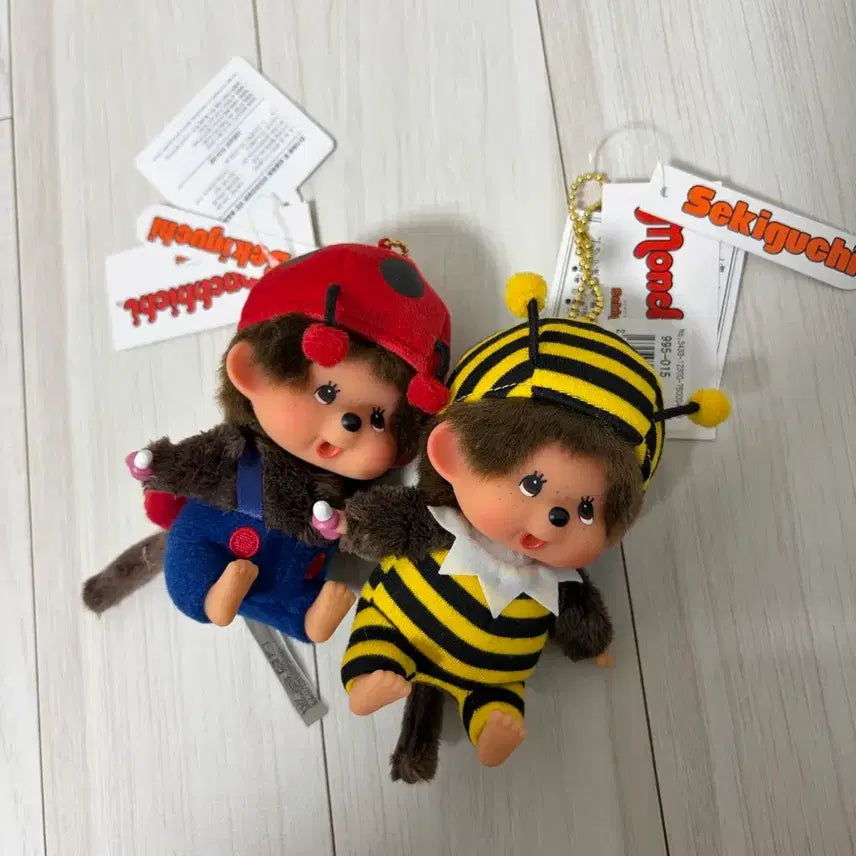 [BUNJANG] Monchhichi Bee/Ladybug Plushie / 몬치치 꿀벌/무당벌레