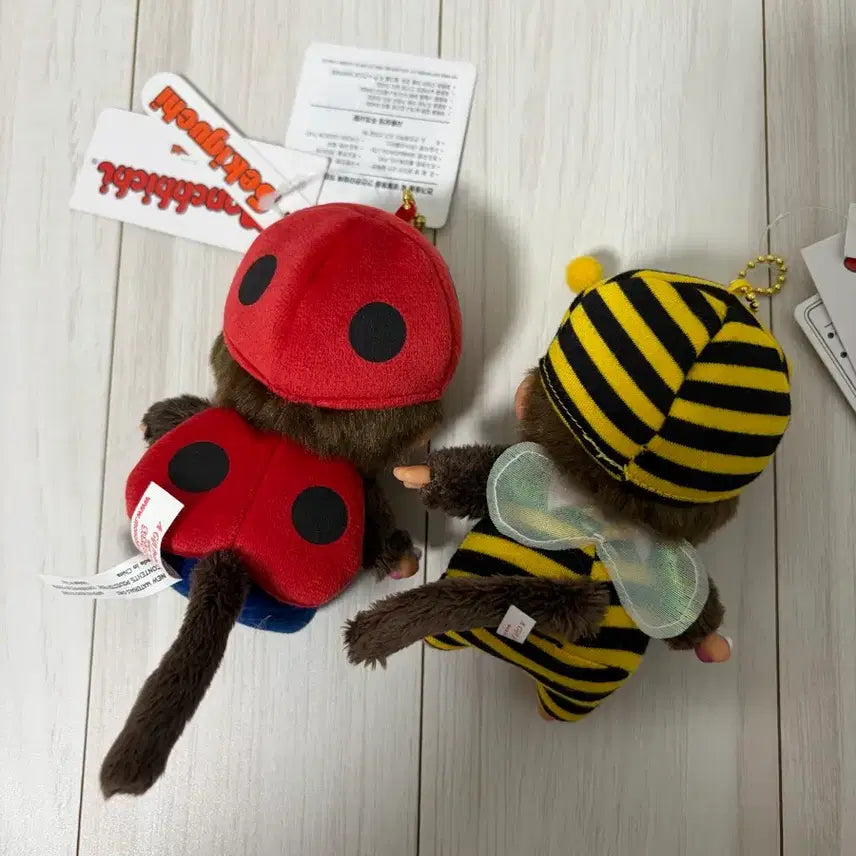 [BUNJANG] Monchhichi Bee/Ladybug Plushie / 몬치치 꿀벌/무당벌레