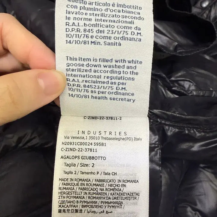 [BUNJANG] Moncler Quilted Goose Down Padded Jacket / [M]몽클레어 퀄팅 구스다운 패딩