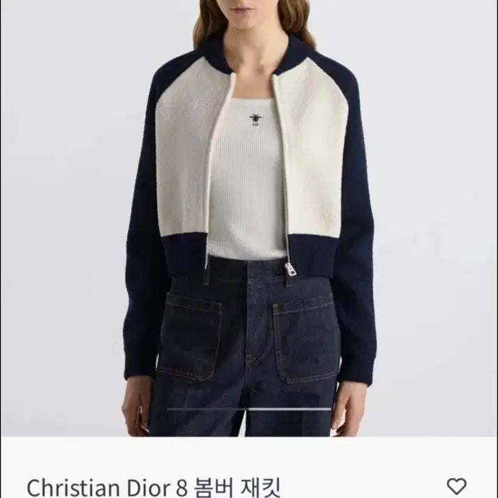 [BUNJANG] DIOR 8 Bomber Jacket / DIOR 디올8 봄버자켓