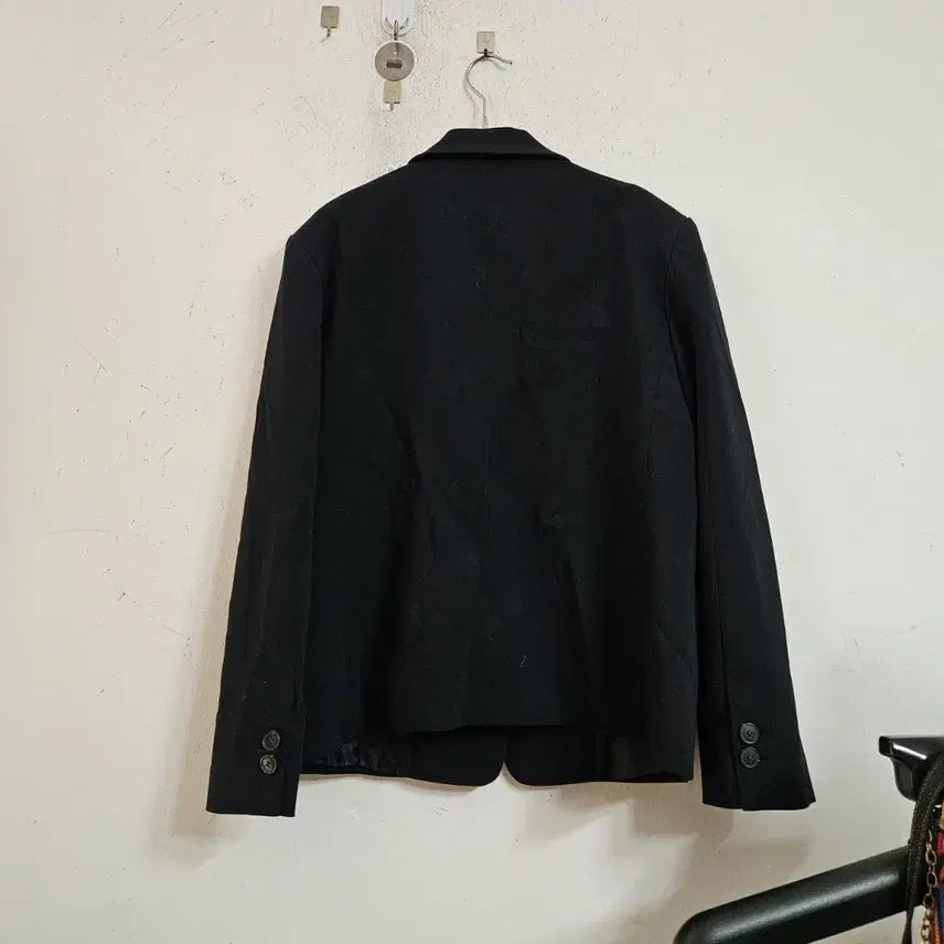 [BUNJANG] Black Basic Fit Jacket / 블랙 기본핏 자켓
