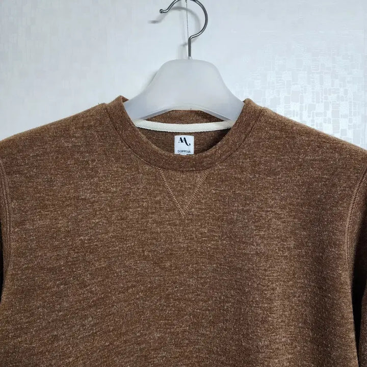 [BUNJANG] DOPPIAA Brown Sweatshirt / [L] 도피아 DOPPIAA / 브라운 맨투맨 티셔츠