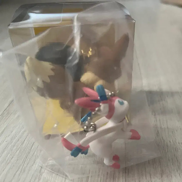 [BUNJANG] Pokemon Eevee & Sylveon Figure Bundle Set / 포켓몬 이브이 님피아 피규어 키링 일괄팬매