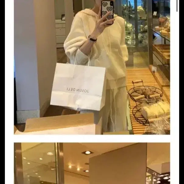 [BUNJANG] Le Sserafim Knit Set / 르넬뮤드 니트셋업(새상품)