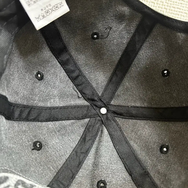 [BUNJANG] Vintage Denim Baseball Cap / (새상품) 노멀 블랙 흑청 데님 빈티지 볼캡 모자 y2k